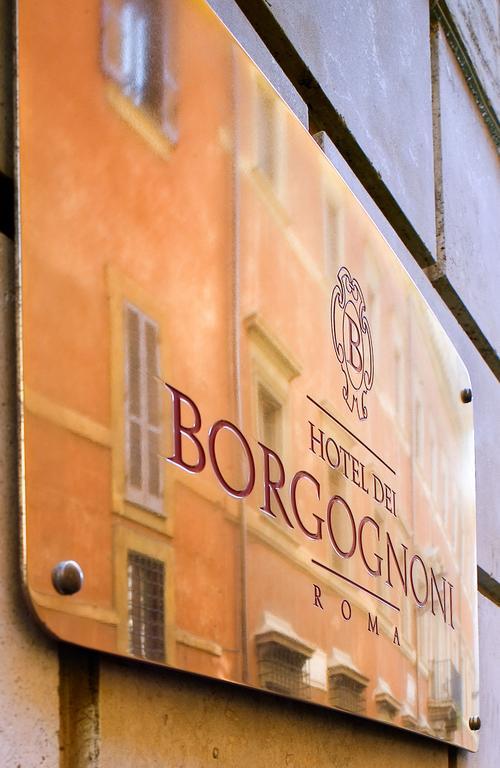 Hotel Dei Borgognoni Rom Exterior foto