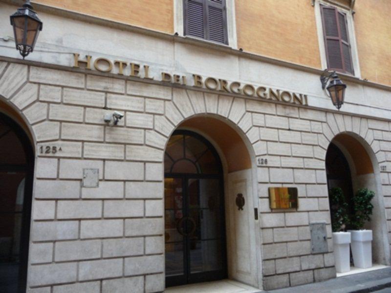 Hotel Dei Borgognoni Rom Exterior foto